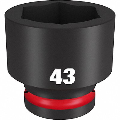 MILWAUKEE 49666381 Standard Impact Socket Steel 43 mm