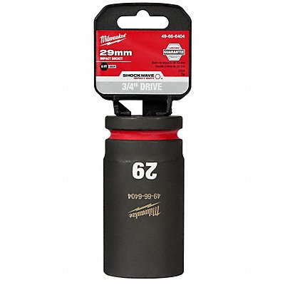 MILWAUKEE 49666404 Deep Impact Socket Steel 29 mm