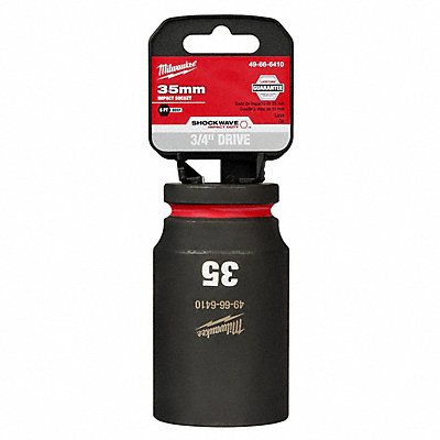 MILWAUKEE 49666410 Deep Impact Socket Steel 35 mm