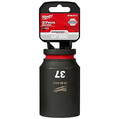 MILWAUKEE 49666412 Deep Impact Socket Steel 37 mm