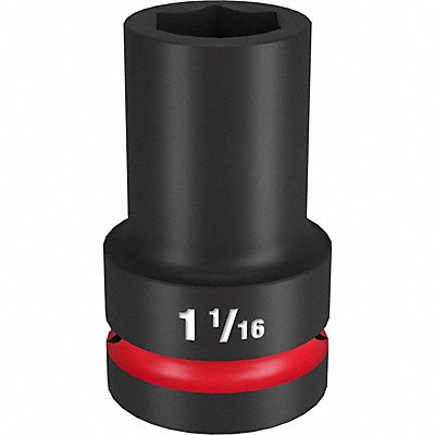 MILWAUKEE 49666505 Deep Impact Socket Steel 1 1/16