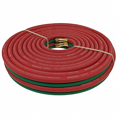 CONTINENTAL TWR06025BB Twin Line Welding Hose 3/8 25 ft.