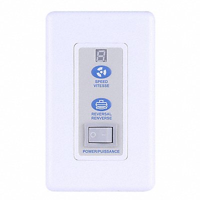 CANARM RREMDCQ014W Speed Control 3 A Toggle/Touch Button