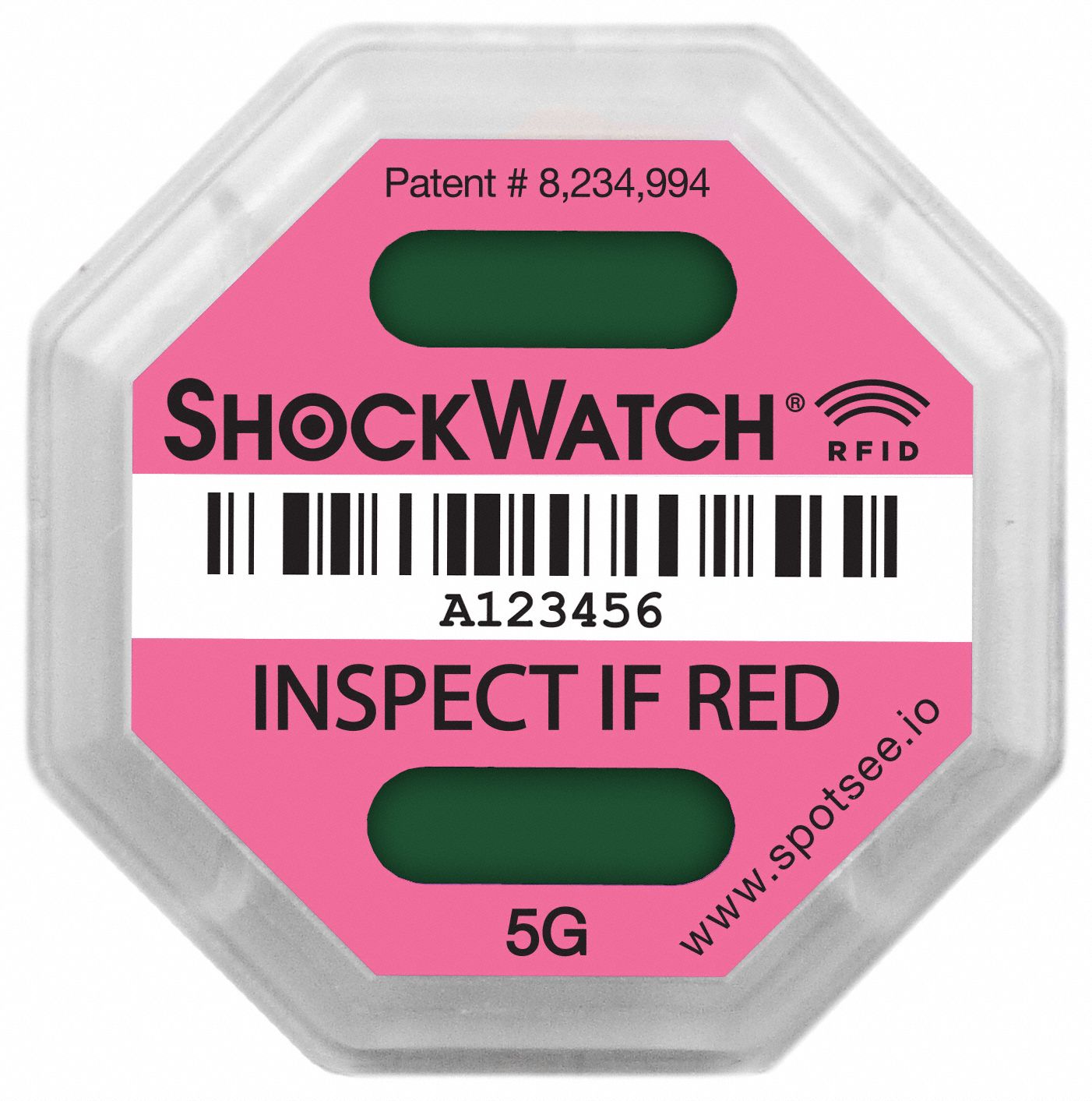 SHOCKWATCH SWRFID5G RFID Impact Tag Field-Armable 5G PK100