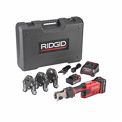 RIDGID RP351 Cordless Press Tool Kit CycleTime4.5sec