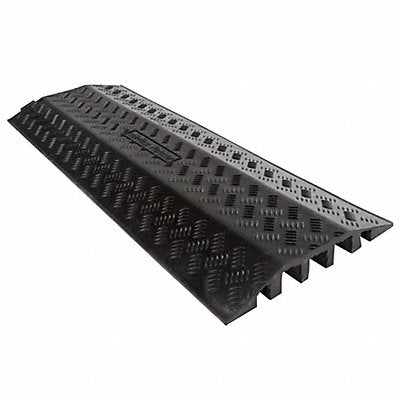 GUARDIAN FLOOR PROTECTION DHCR6 Cable Protector 3 Channel 4000 lb/Axle