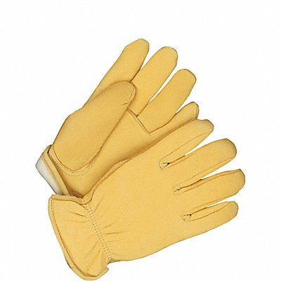 BDG 209366XL Leather Gloves Shirred Slip On XL