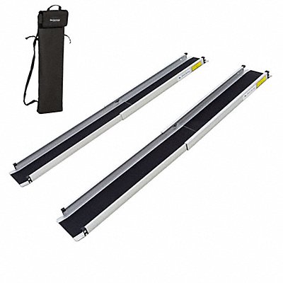 SILVER SPRING TWRV235Kit Wheelchair Track Ramp w/Bag 600 lb Cap.