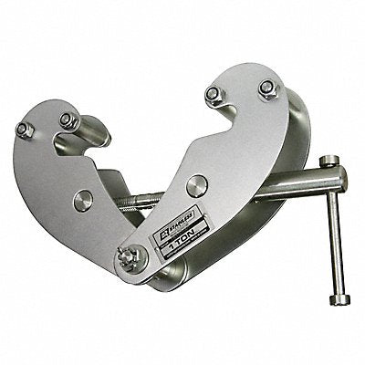 OZ LIFTING PRODUCTS OZSS1BC Beam Flange Clamp Stnlss Steel 2 000 lb