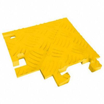 FASTLANE FL90LT1X15Y Cable Protector 1Channel 11-3/4 W Yellow