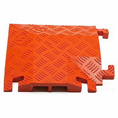 FASTLANE FL90RT2X175O Cable Protector 2Channel 11-3/4 W Orange