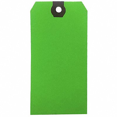 GRAINGER 61KT23 Blank Shipping Tag Paper Green PK1000