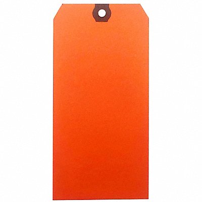 GRAINGER 61KU15 Blank Shipping Tag Paper Orange PK1000