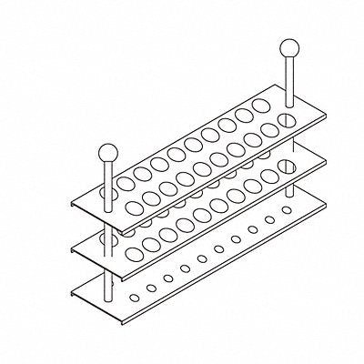 BEING SCIENTIFIC P19201 Tube Rack