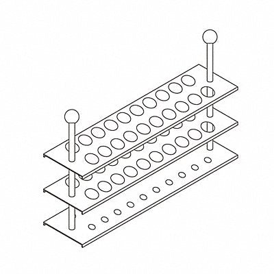 BEING SCIENTIFIC P19202 Tube Rack