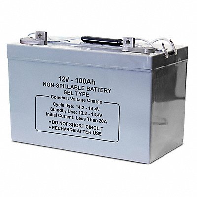 GRAINGER 47049 Sealed Lead Acid Battery 12V 110Ah GEL