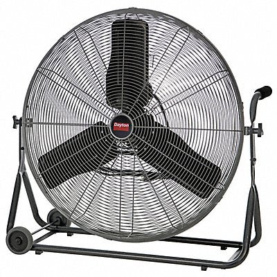 DAYTON 61LD87 Mobile Floor Fan 1100/900/800 RPM