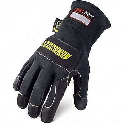 IRONCLAD HW6XFR05XL Heat Resistant Gloves Rubber XL 600 F