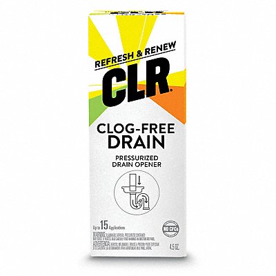 CLR GPP6 PressDrainOpener AeroSpray Can 4.5oz Liq