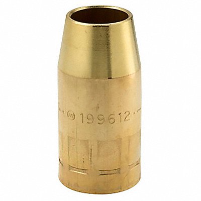 MILLER ELECTRIC 199612 MILLER Brass Straight MIG Weld Nozzle