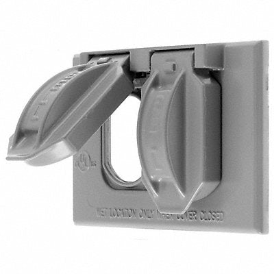 HUBBELL WIRING DEVICE-KELLEMS RW51470 Weatherproof Cover 1 Gang Vertical