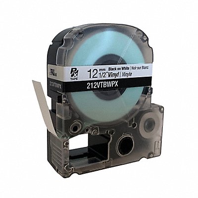 EPSON 212VTBWPX Printable Vinyl Label Cartridge