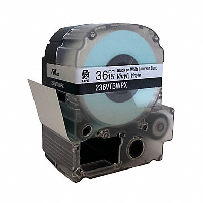 EPSON 236VTBWPX Printable Vinyl Label Cartridge