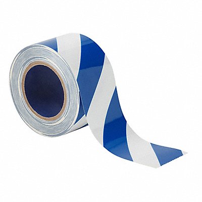 BRADY 170004 G5687 Floor Tape Blue/White 3 inx100 ft Roll