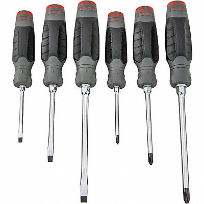 PROTO J1206SCPF Screwdriver Sets Cushion Grip 6 Pieces