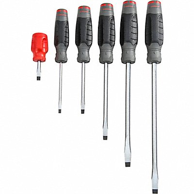 PROTO J1206SRFF Screwdriver Sets Cushion Grip 6 Pieces