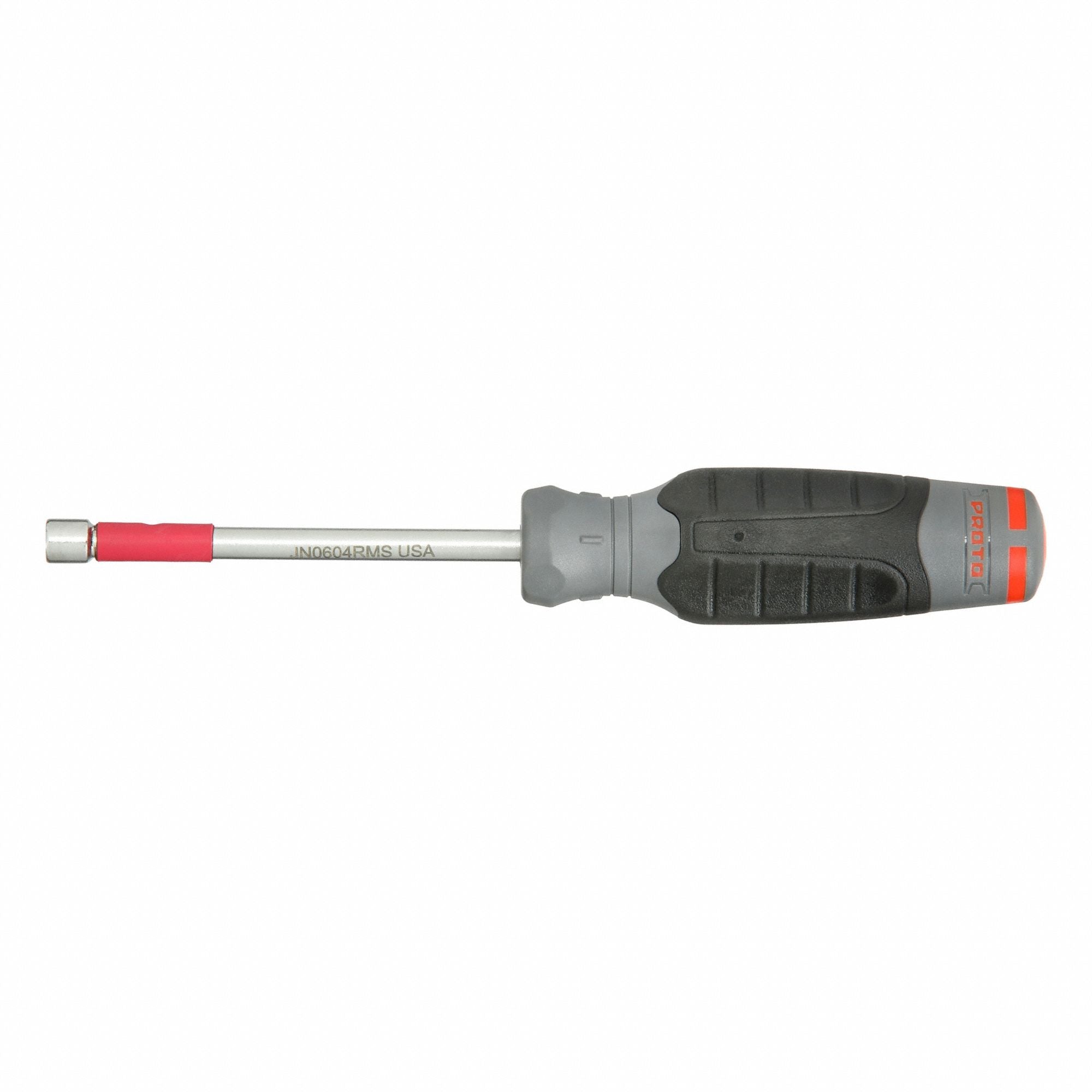 PROTO JN0604RMS Nut Driver 4 in L Shank 6 mm Tip