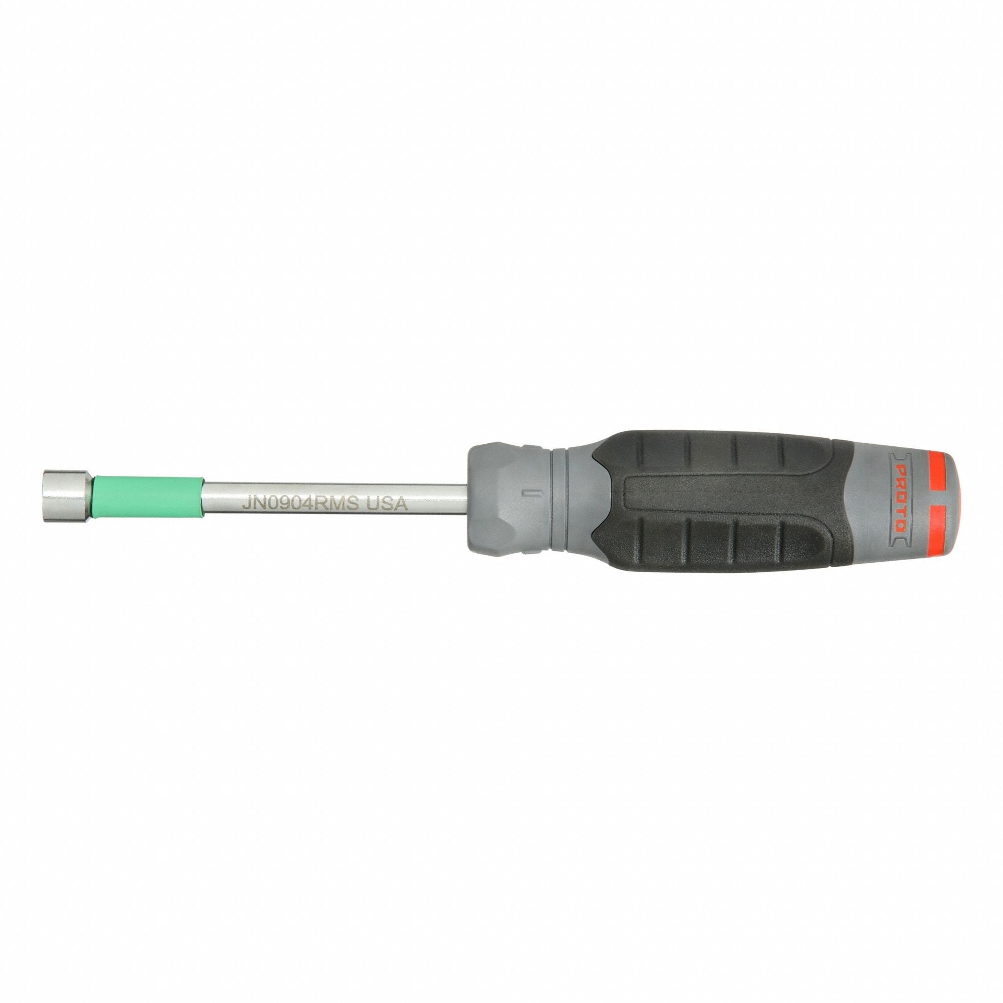 PROTO JN0904RMS Nut Driver 4 in L Shank 9 mm Tip