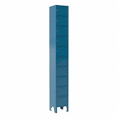 DURHAM MFG 62004 Cell Phone Locker 9 x5-3/4 Steel Blue