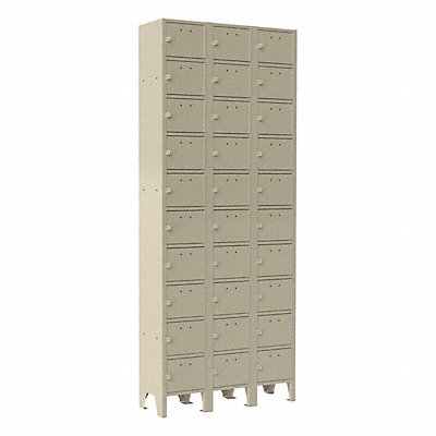 DURHAM MFG 620753PKG Cell Phone Locker 9 x5-3/4 Steel Tan