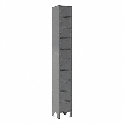 DURHAM MFG 62095 Cell Phone Locker 9 x5-3/4 Steel Gray