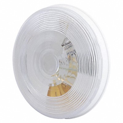 GROTE 62271 Back Up Lamp Round Clear 4-5/16 dia.