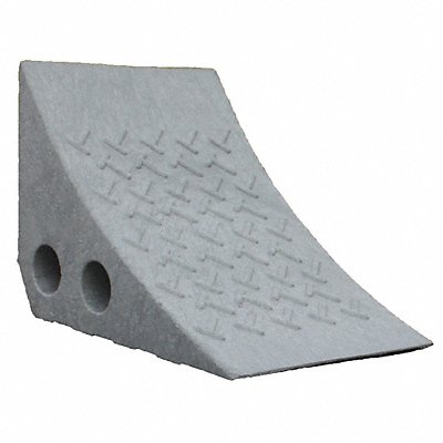 PLASTICS R UNIQUE PWCG Parking Wheel Chock Plastic Grey