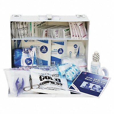 MEDI-FIRST 818ANSI ANSI Standard 25 Person Metal Kit