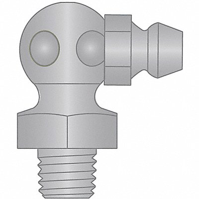HERITAGE H1911S Grease Fitting 1/4 -28SAE-LT 90D SS PV