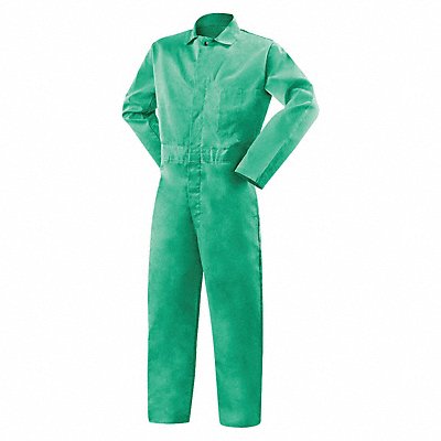 STEINER 10354X K7365 Cotton Coveralls Flame Resist Green 4XL