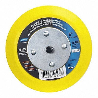 NORTON 63642506139 Sanding Disc Color Yellow 15 000 RPM