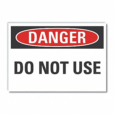 LYLE LCU40332RD5X35 Acc Prevention Label 3.5in x 5in