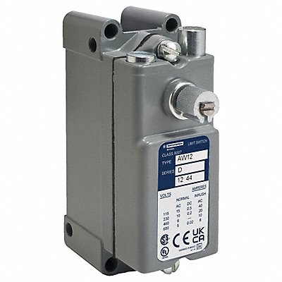 TELEMECANIQUE SENSORS 9007AW16 Plug In Limit Switch RotaryLevr SPDTDB1NO/1NC