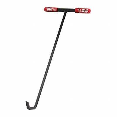 BULLY TOOLS 99200 Manhole Cover Hook 24 T-Style Handle