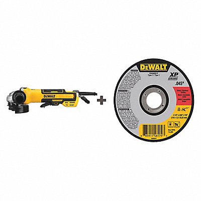 DEWALT DWE43214NDWA8951F Angle Grinder 5 Wheel Dia 120VAC 14 L