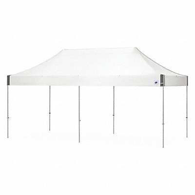 E-Z UP EC3ALU20KFALTWH Eclipse Shelter 10x20 ft Aluminum Frame