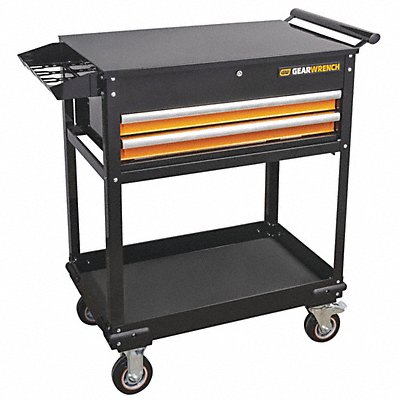 GEARWRENCH 83167 20 2 Drawer Black Orange Utility Cart