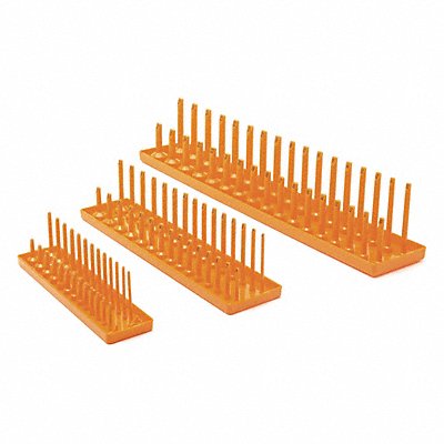 GEARWRENCH 83119 Orange Metric Socket Setorage Tray Set 3 pcs