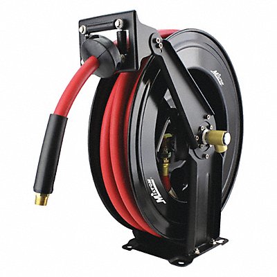 MILTON 278050D Hose Reel Dual Arm 1/2 X 50ft