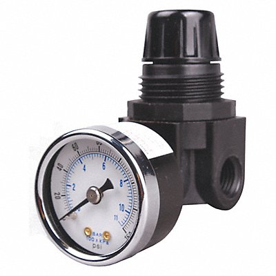 ARROW PNEUMATICS R162G Mini Regulator Zinc Body 1/4